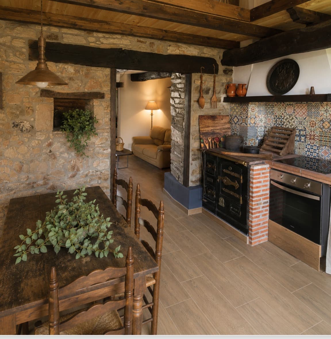 Cocina y comedor, disponibles con la casa completa